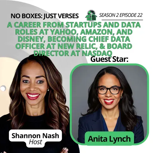 Anita Lynch on a Childhood Fascination with AI, a Career from Startups and Financial Services to Bain and Data Roles at Yahoo, Amazon, and Disney, Becoming Chief Data Officer at New Relic, and Now a Board Director at Nasdaq