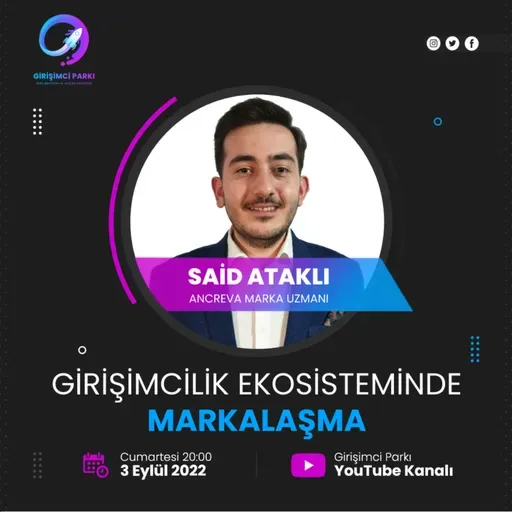 Girişimcilik Sohbetleri #66 - Girişimcilik Ekosisteminde Markalaşma, Said Ataklı