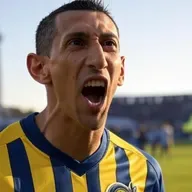 Va a superar a Palermo con 200 goles (Di Maria de penal)