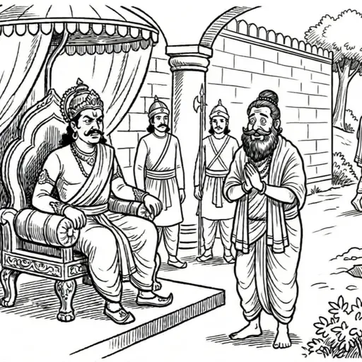 तेनाली रामनको चलाखीले यसरी बचे मृत्युदण्डबाट । Story of Tenali Rama | Nepali Tales