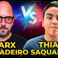 MARX PORRADEIRO vs THIAGO SAQUAREMA - COMUNISTA vs NACIONALISTA- PODCAST 3 IRMÃOS #810