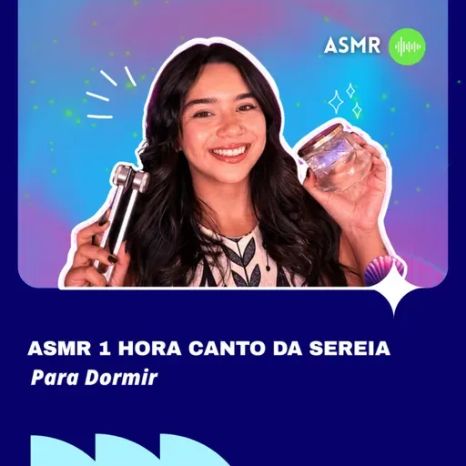 ASMR: 1 HORA DE CANTO DA SEREIA PARA DORMIR - Sons de Água, Eco e Humming
