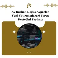 Av Burhan Doğuş Ayparlar Yeni Yatırımcılara 6 Forex Desteğini Paylaştı