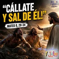 Miércoles, 01 de julio 2026 || Mateo 8, 28-34