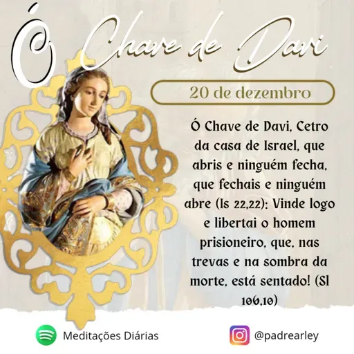 Oh Chave de Davi .....