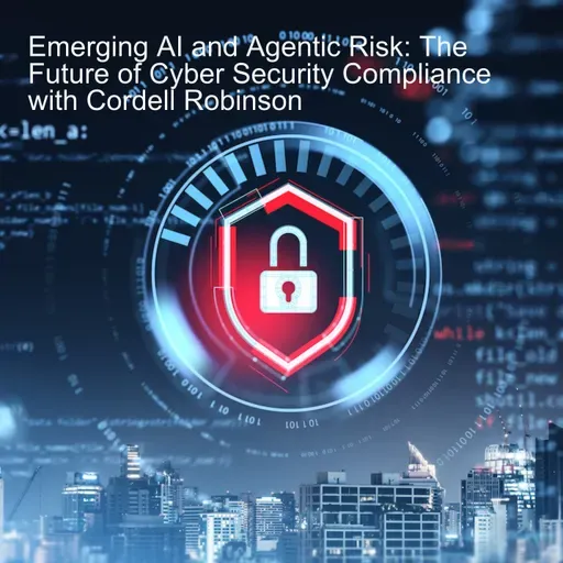 Emerging AI and Agentic Risk: The Future of Cyber Security Compliance with Cordell Robinson