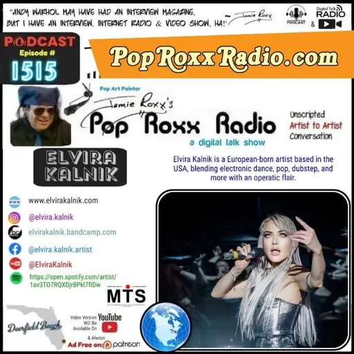 Elvira Kalnik is a European-born artist (Singer, Songwriter, Model, Producer) | Pop Roxx Radio