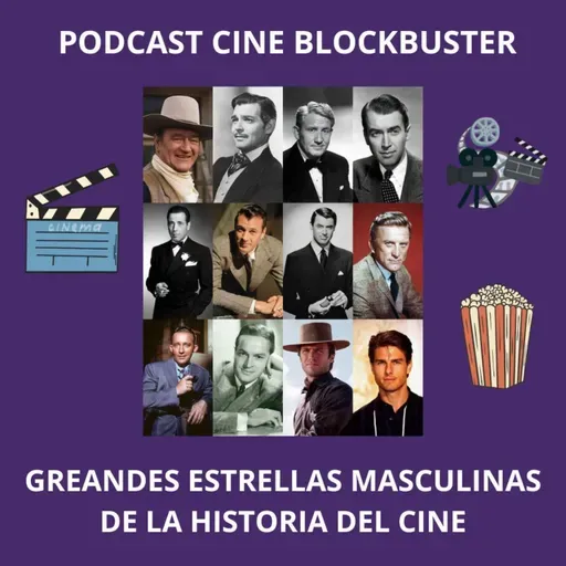 6X06 Grandes estrellas masculinas de la historia del cine