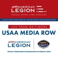 USNA Superintendent Lt. Gen. Borgschulte at Army-Navy Game USAA Media Row