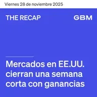 THE RECAP 28-11-25 | Mercados de EE. UU. cierran semana corta con ganancias