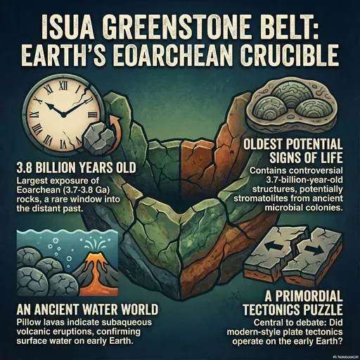 Cradles of the Earth: Greenland's Isua Greenstone Belt and the Dawn of Life