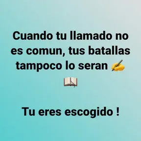 Cuando estás avanzando