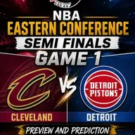 NBA Playoffs Game 1 Cavs vs Pistons: Preview and Prediction