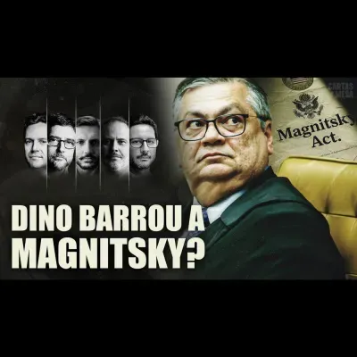 DECISÃO DE DINO PODE TIRAR EFEITO DA LEI MAGNITSKY NO BRASIL? | Cartas Na Mesa - 18/08/25