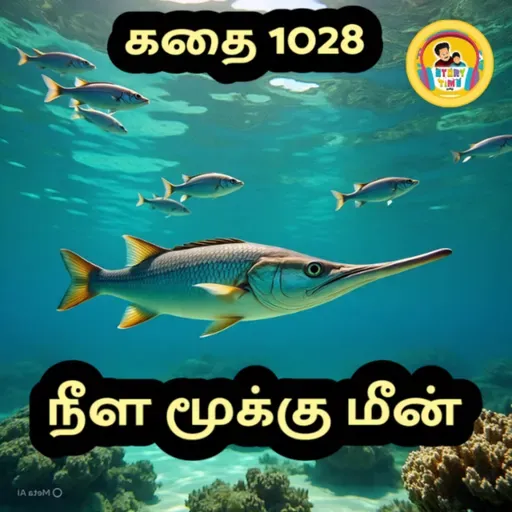 STORY 1028 | நீள மூக்கு மீன் | STORY TIME TAMIL