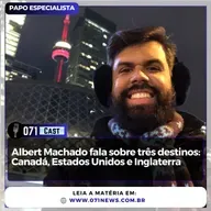 Podcast 2: Albert Machado fala sobre três destinos: Canadá, Estados Unidos e Inglaterra
