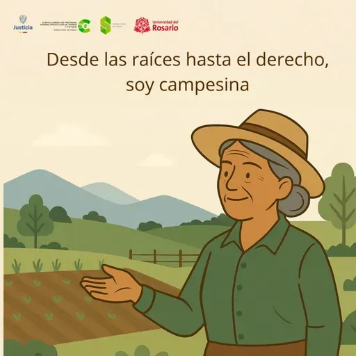 Desde las raíces hasta el derecho: soy campesina