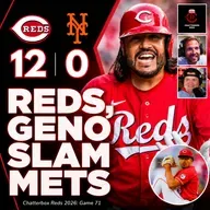 Game 71 - Reds 12, Mets 0 (Eugenio Suarez Hits Two BOMBS!)