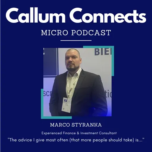 Marco Styranka - The advice I give most often.