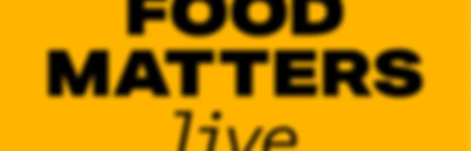 Food Matters Live Podcast