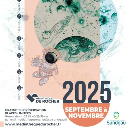 Ferrette : Spectacle Jeunesse, les mystères du système solaire - 22 octobre à la Médiathèque du Rocher