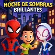🕷️Spidey y la Noche de las Sombras Brillantes🎃 | Audiocuentos