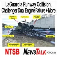 LaGuardia Runway Collision, Challenger 600 Dual Engine Flameout, and More NTSB Accident Reports