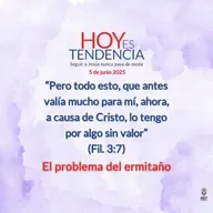 El problema del ermitaño ~ Devocional de Jóvenes ~ 5 de junio 2025