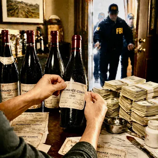 Le plus grand faussaire et escroc du vin de l’histoire (the greatest wine forger and swindler in history) : Rudy Kurniawan, alias Dr Conti🍷💸 DELF A2 / B1
