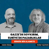 Gazze'de soykırım, Suriye'de pazarlıklar | Bindik Bir Alamete #8 | Fehim Taştekin - Hakkı Özdal