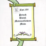 #186: Petuah Untuk Matematikawan Muda