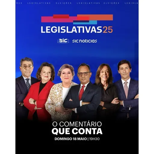 Legislativas 2025: Grande Noite Eleitoral na SIC e SIC Notícias