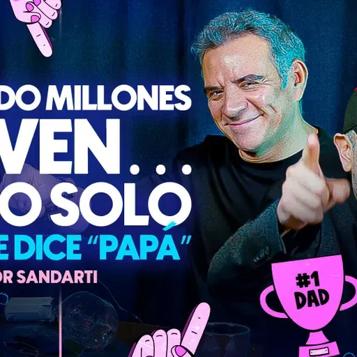 Cuando millones te ven… pero solo una te dice “papá”