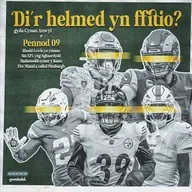 #9 - RHODRI LEWIS - Sîn NFL yng Nghaerdydd, Tymor Y Rams a busnes rhwng Miami a Pittsburgh