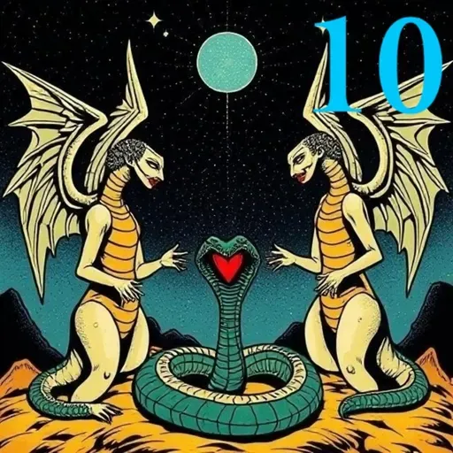 Buenos presagios, 10 (voz humana)