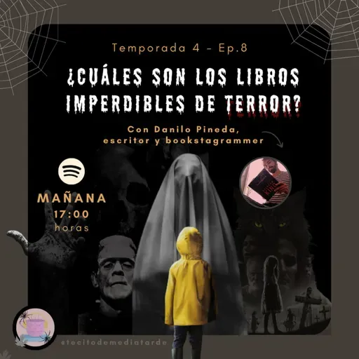 Libros imperdibles de terror con @un_saco.de_libros | Entrevista a Danilo Pineda