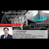 Fraudes corporativos en tiempos de pandemia