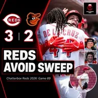 Game 89 - Reds 3, Orioles 2 (Reds AVOID Sweep!)