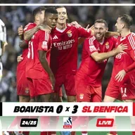 ⬛BOAVISTA 0 x 3 BENFICA🟥