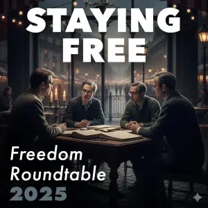 Staying Free Podcast Christmas Roundtable ft Parallel Mike, Hrvoje Moric, Jonny HODL and PJ Buys