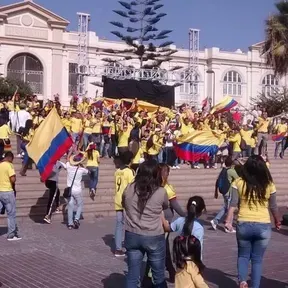 Colombianos en chile