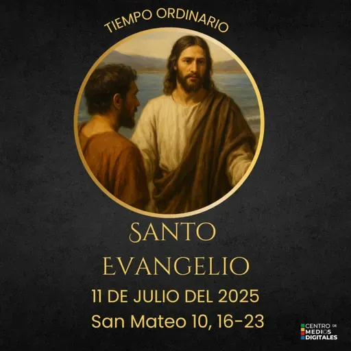 Evangelio del 11 de julio del 2025 según san Mateo 10, 16-23