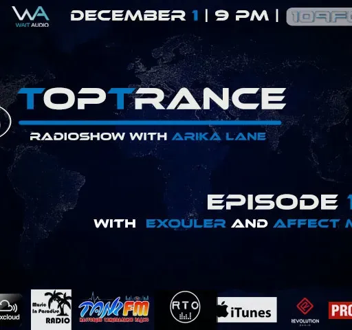 Arika Lane - TopTrance #128 (01.12.2020 Guests  Exouler, Affect Moon ) #128
