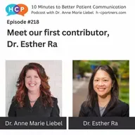 Meet our first contributor, Dr. Esther Ra