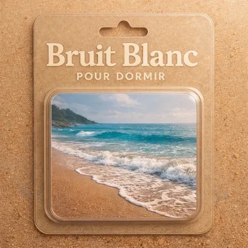 1 H Bruit Blanc apaisant pour DORMIR | Le son des vagues | ASMR sommeil