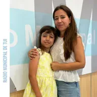 Ent. Nuria Pahino, de Matriz Galega, e Lía | Obradoiro herbas de San Xoán en Areas