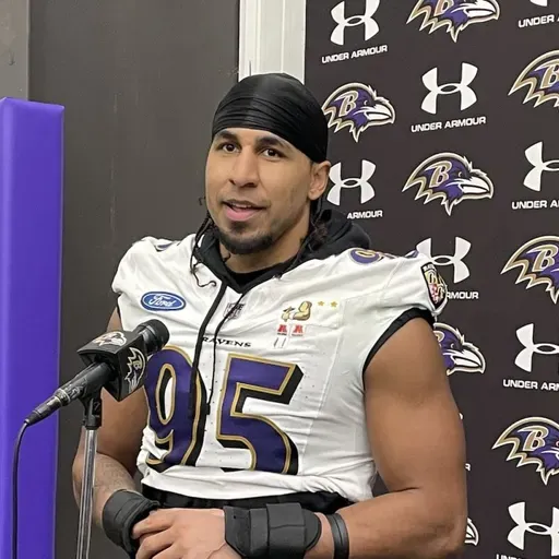 Tavius Robinson excited to add versatility to Ravens pass rush late in season
