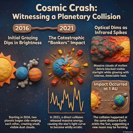 Gaia20ehk: A Planetary Collision That Shapes New Worlds
