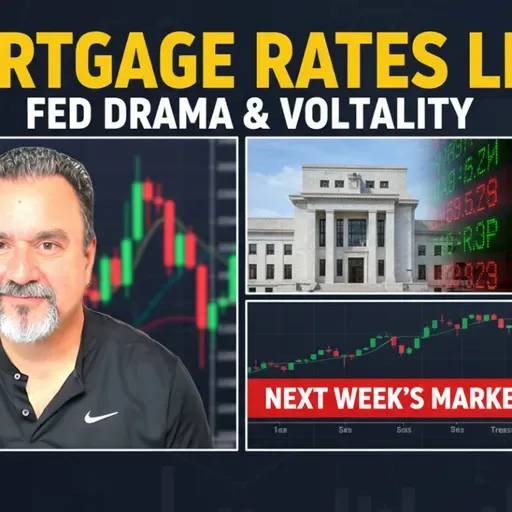 S2025 Ep149: Mortgage Rates LIVE: Fed Drama, Market Volatility & What’s Coming Next Week