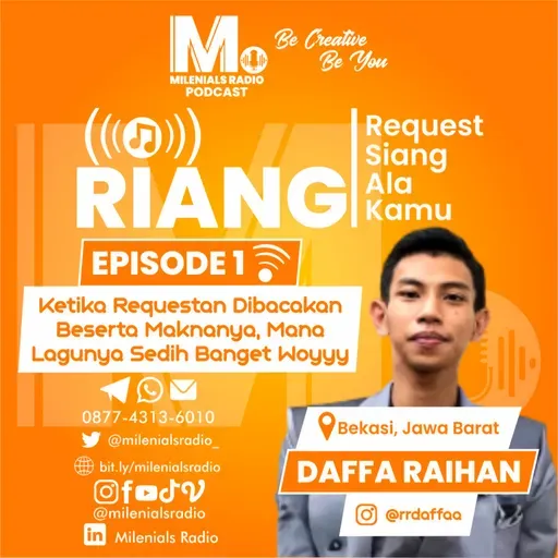 KETIKA REQUESTAN DIBACAKAN BESERTA MAKNANYA, MANA LAGUNYA SEDIH BANGET WOYYY - #RIANG (REQUEST SIANG ALA KAMU) BARENG DAFFA (BEKASI, JABAR) EPISODE 1